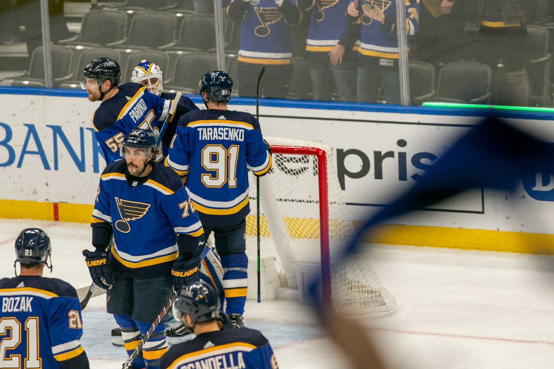 Blues face off against Sharks